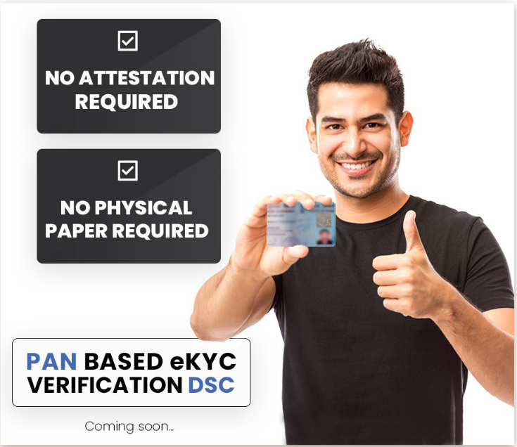 Process of Digital Certificate issuance through Aadhaar eKYC
